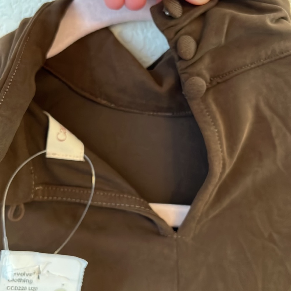 New Camila coelho Benita Midi Dress in Brown - Picture 10 of 12